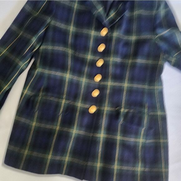 Embassy Row Vintage new wool blazer long jacket - Picture 6 of 16